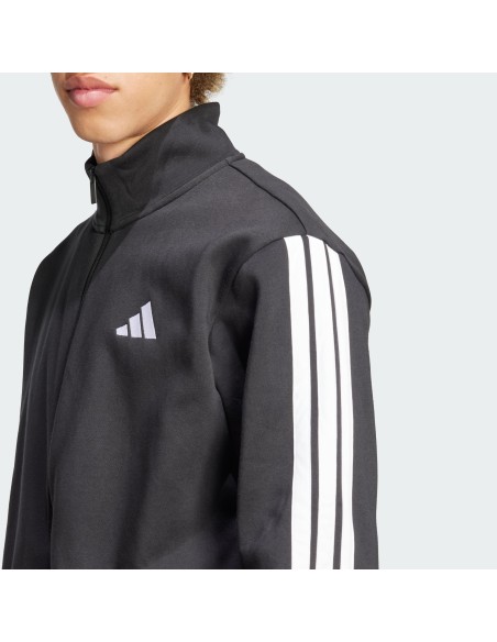 Chandal Adidas-M 3S FL TT TS-JI8878 NEGRO-HOMBRE