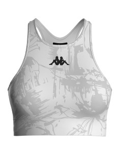 TOP DEPORTIVO BLANCO MUJER KAPPA