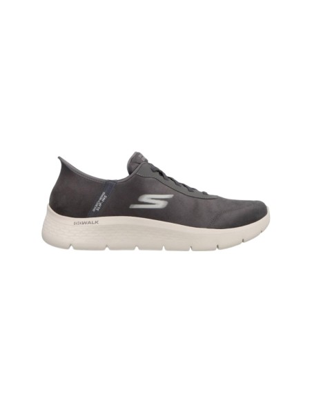 Calzado multideporte-Skechers GO WALK FLEX - SMOOTH MOTION 216326-GRY HOMBRE-GRIS