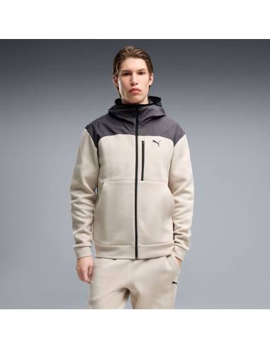 Sudadera Beige Puma PUMATECH Material Mix...