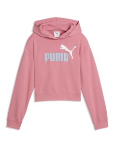 SUDADERA CAPUCHA ROSA PUMA NIÑA