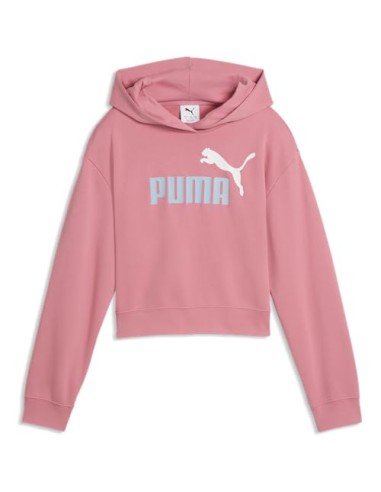 SUDADERA CAPUCHA ROSA PUMA NIÑA