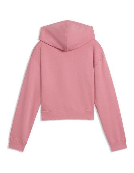SUDADERA CAPUCHA ROSA PUMA NIÑA