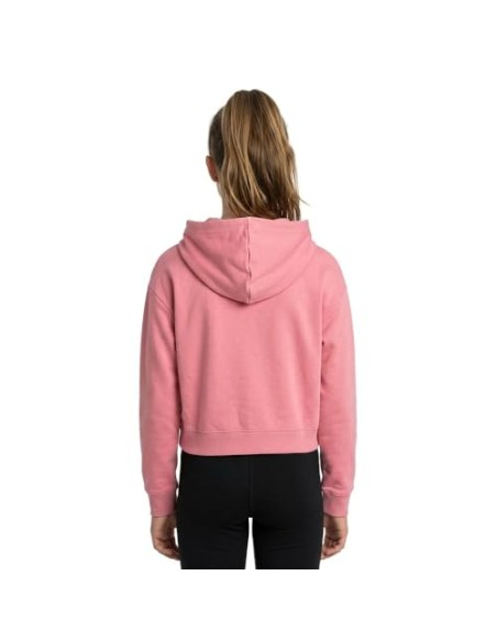SUDADERA CAPUCHA ROSA PUMA NIÑA