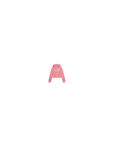 SUDADERA CAPUCHA ROSA PUMA NIÑA
