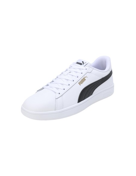 PUMA Calzado multideporte-Puma Smash 3.0 L-390987-11-BLANCO-NEGRO