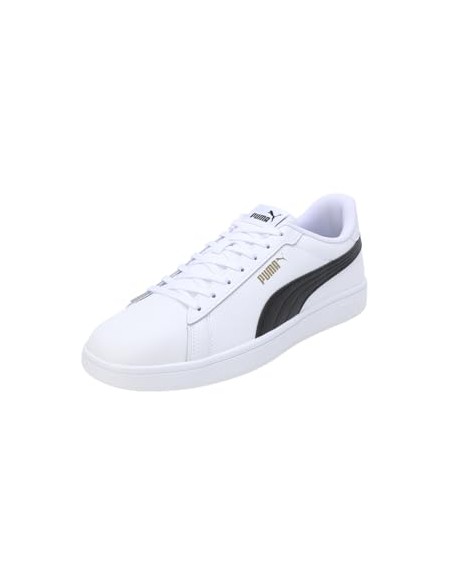PUMA Calzado multideporte-Puma Smash 3.0 L-390987-11-BLANCO-NEGRO
