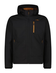 CMP MAN JACKET ZIP HOOD SOFT SHELL