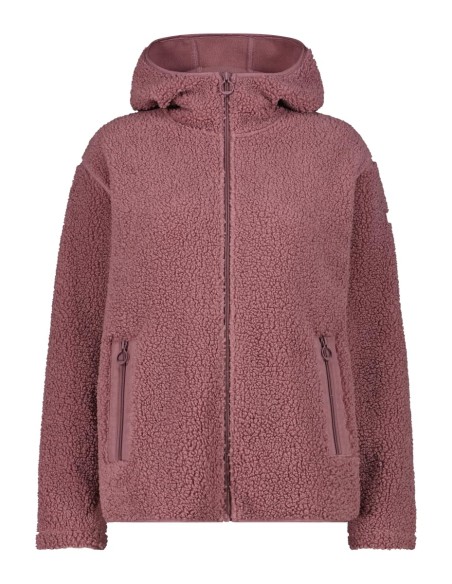 CMP FIX HOOD MUJER FORRO POLAR CHAQUETA
