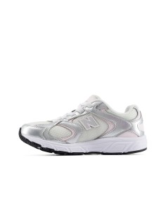NEW BALANCE NIÑA PLATEADA P4088NR DEPORTIVAS 2