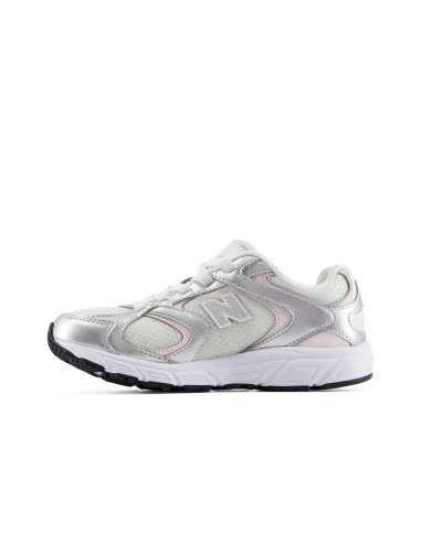 NEW BALANCE NIÑA PLATEADA P4088NR DEPORTIVAS