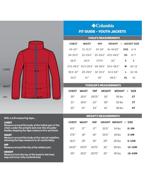 COLUMBIA POLAR JUNIOR FULL ZIP