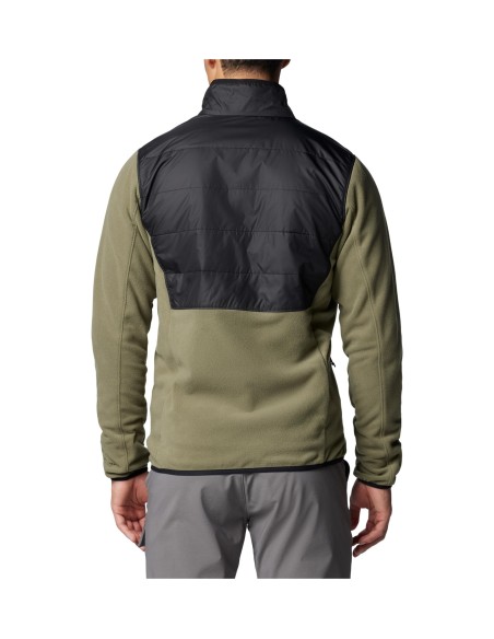 COLUMBIA CHAQUETA HOMBRE BASIN BUTTE FORRO POLAR HIBRIDO