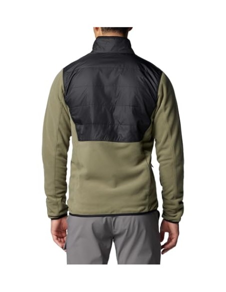 COLUMBIA CHAQUETA HOMBRE BASIN BUTTE FORRO POLAR HIBRIDO