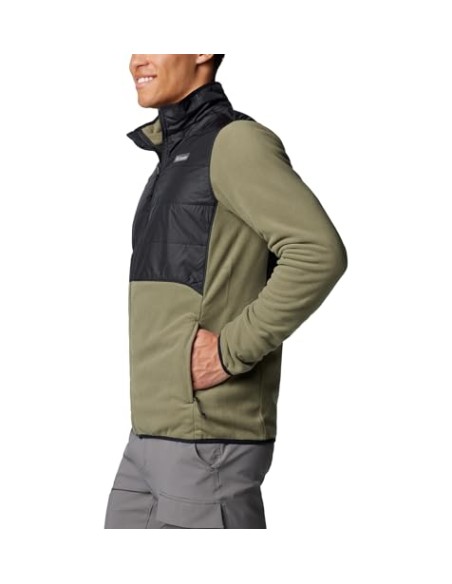 COLUMBIA CHAQUETA HOMBRE BASIN BUTTE FORRO POLAR HIBRIDO