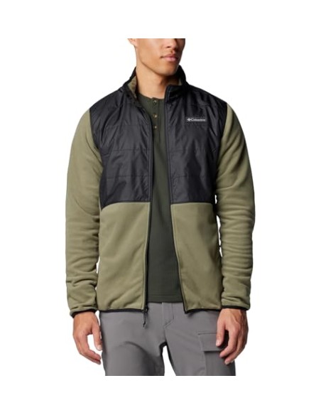 COLUMBIA CHAQUETA HOMBRE BASIN BUTTE FORRO POLAR HIBRIDO
