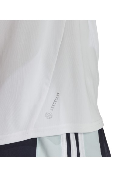 ADIDAS RUN IT TEE W WHITE
