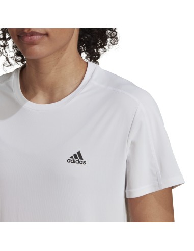 ADIDAS RUN IT TEE W WHITE