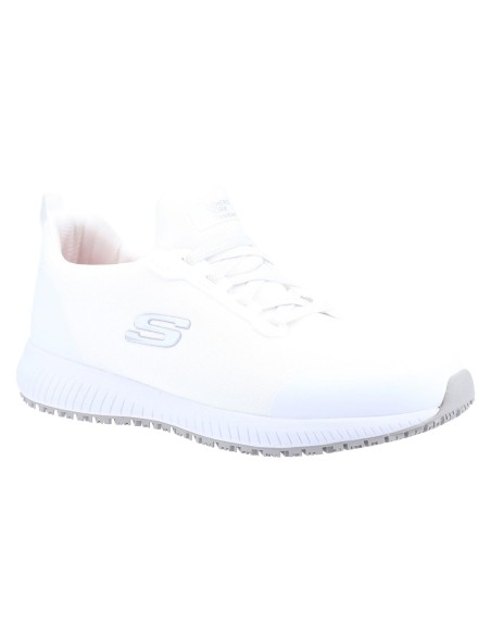 Calzado multideporte-SKECHERS SQUAD SR-200051EC-WHT-HOMBRE-BLANCO