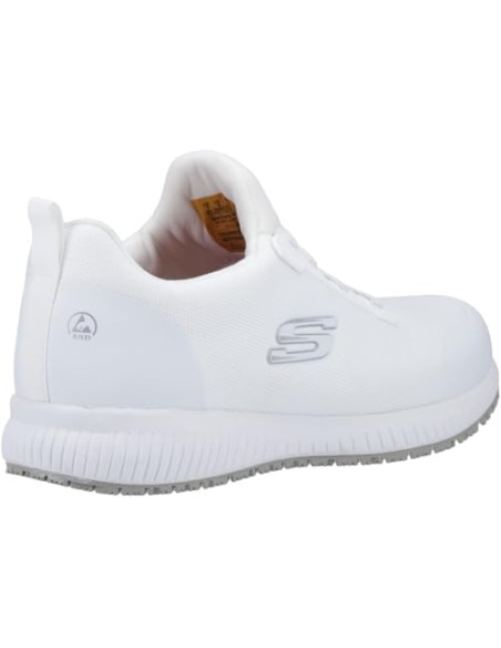 Calzado multideporte-SKECHERS SQUAD SR-200051EC-WHT-HOMBRE-BLANCO