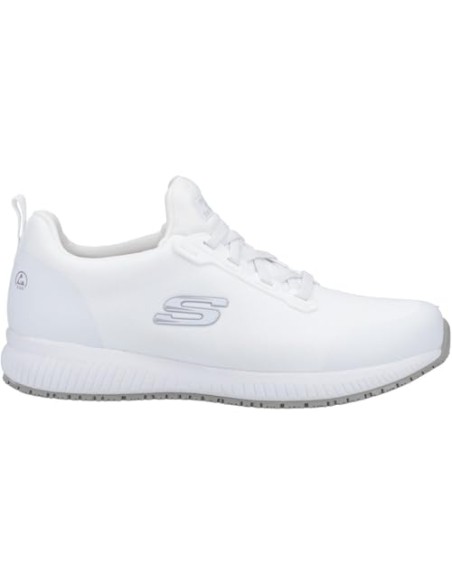 Calzado multideporte-SKECHERS SQUAD SR-200051EC-WHT-HOMBRE-BLANCO