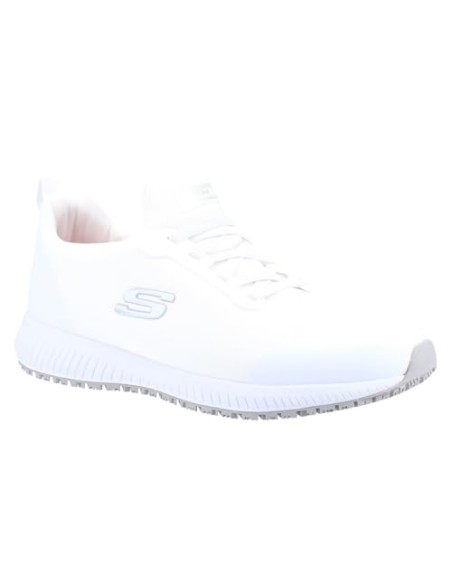 Calzado multideporte-SKECHERS SQUAD SR-200051EC-WHT-HOMBRE-BLANCO
