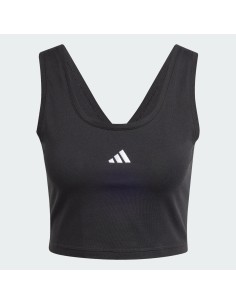 Camiseta sin mangas Adidas-W SL SJ TK-JE1321 NEGRO-MUJER