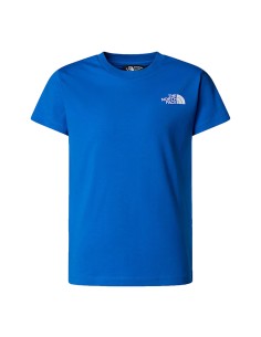 CAMISETA TNF BOY'S BOX NSE S/S TEE - AZUL