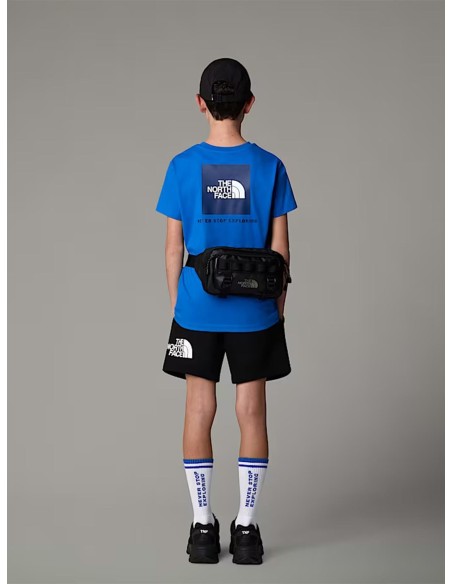 CAMISETA TNF BOY'S BOX NSE S/S TEE - AZUL