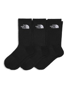 CALCETÍN MLSPRT SOCK CSH CREW 3P TNF BLACK
