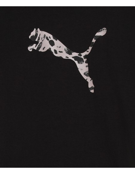 CAMISETA NEGRA PUMA MUJER