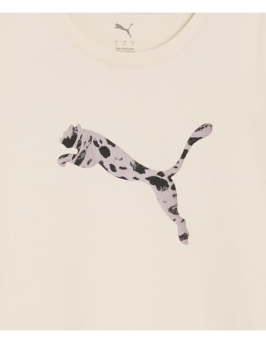CAMISETA BEIGE LOGO PUMA