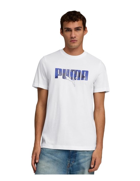CAMISETA BLANCA LOGO PUMA