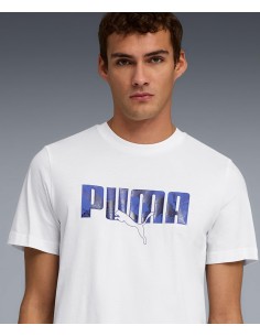 CAMISETA BLANCA LOGO PUMA 2
