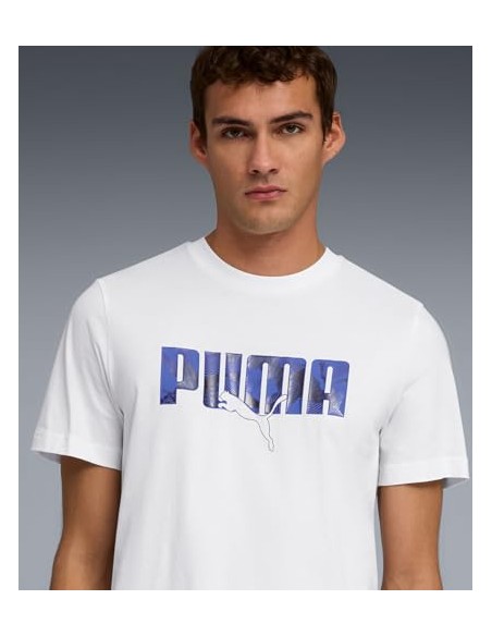 CAMISETA BLANCA LOGO PUMA