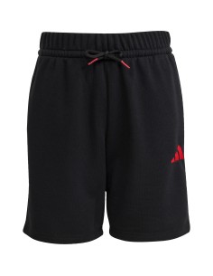 PANTALÓN CORTO CHANDAL NEGRO NIÑO ADIDAS