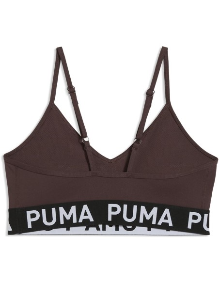 SUJETADOR DEPORTIVO MUJER MARRÓN PUMA