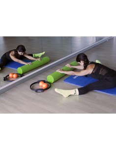 RODILLO DE PILATES SOFTEE NEGRO 90CM 2