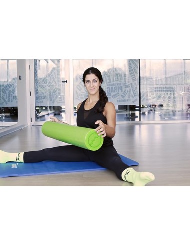 RODILLO DE PILATES SOFTEE NEGRO 90CM
