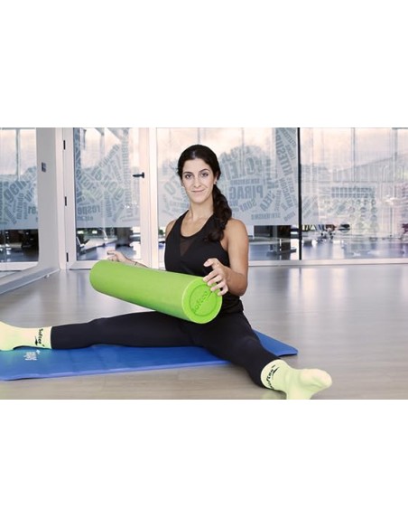 RODILLO DE PILATES SOFTEE NEGRO 90CM
