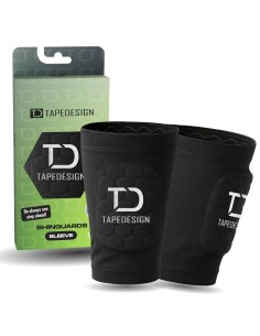 TAPEDESIGN SHINGUARDS FLEX KIDS BK