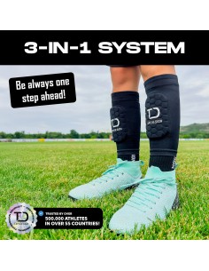 TAPEDESIGN SHINGUARDS FLEX KIDS BK 2