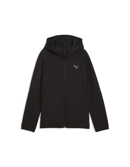 PUMA JUNIOR PUMATECH ELEVATED FULL ZIP HOODIE