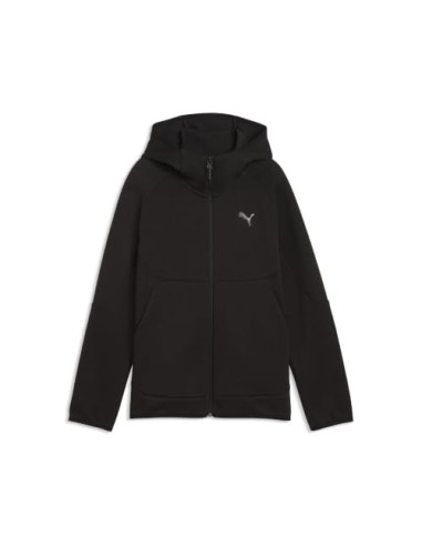 PUMA JUNIOR PUMATECH ELEVATED FULL ZIP HOODIE