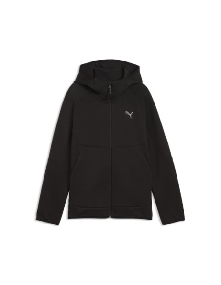 PUMA JUNIOR PUMATECH ELEVATED FULL ZIP HOODIE