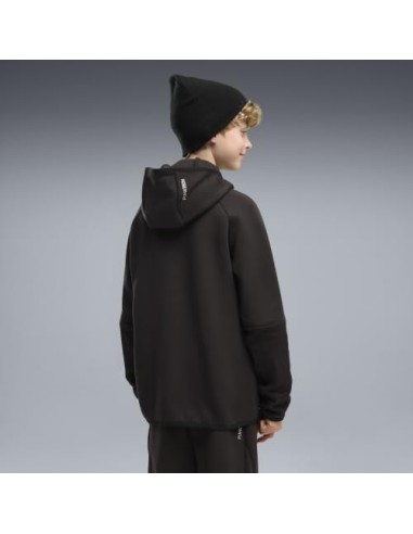 PUMA JUNIOR PUMATECH ELEVATED FULL ZIP HOODIE