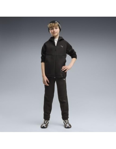 PUMA JUNIOR PUMATECH ELEVATED FULL ZIP HOODIE
