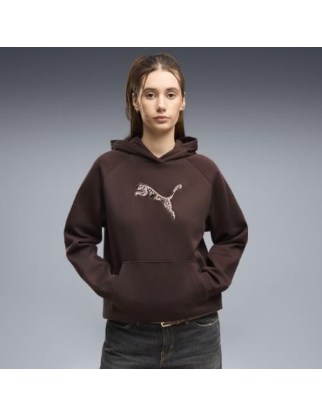 PUMA MUJER SUDADERA ESS SEQUINS STANDARD HOODIE FL AW26