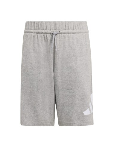 Pantalón corto Adidas-J BL KN SH 210 MGREYH-WHITE