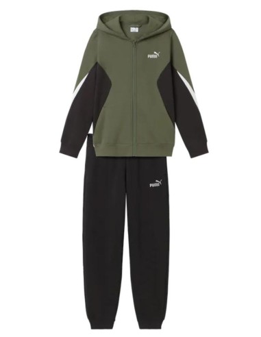 PUMA CHANDAL ESS BLOCK FULL-ZIP SWEAT SUIT B